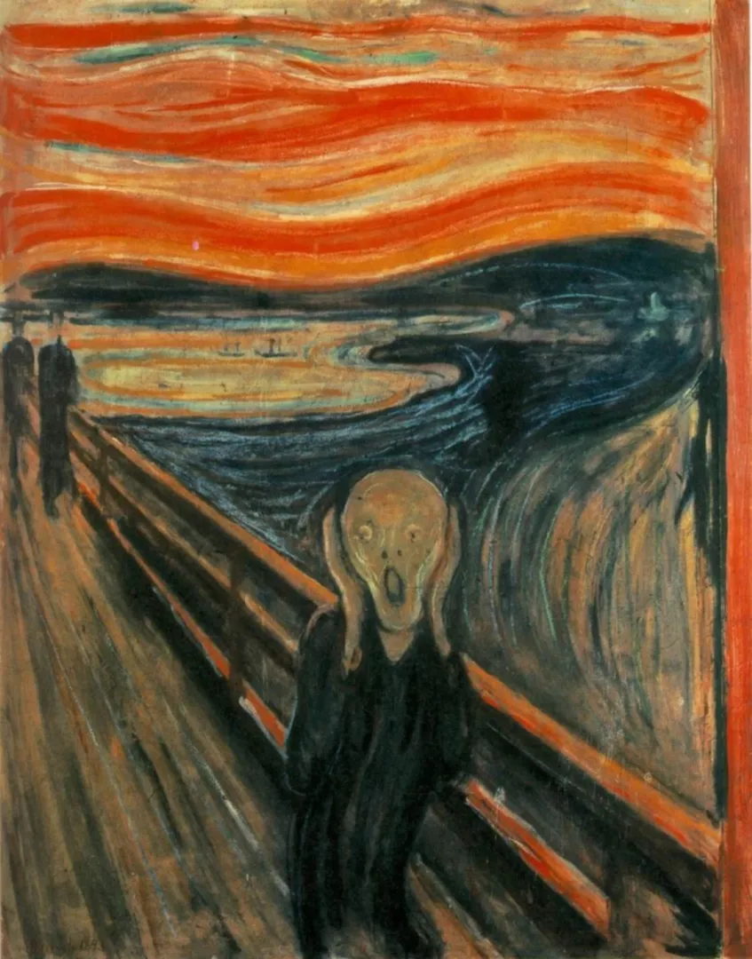 에드바르 뭉크의 <절규 The Scream>